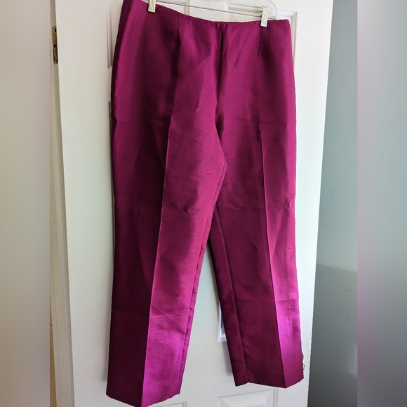 Jones New York Berry Pink Pants Petite Size 14 P - Picture 5 of 5